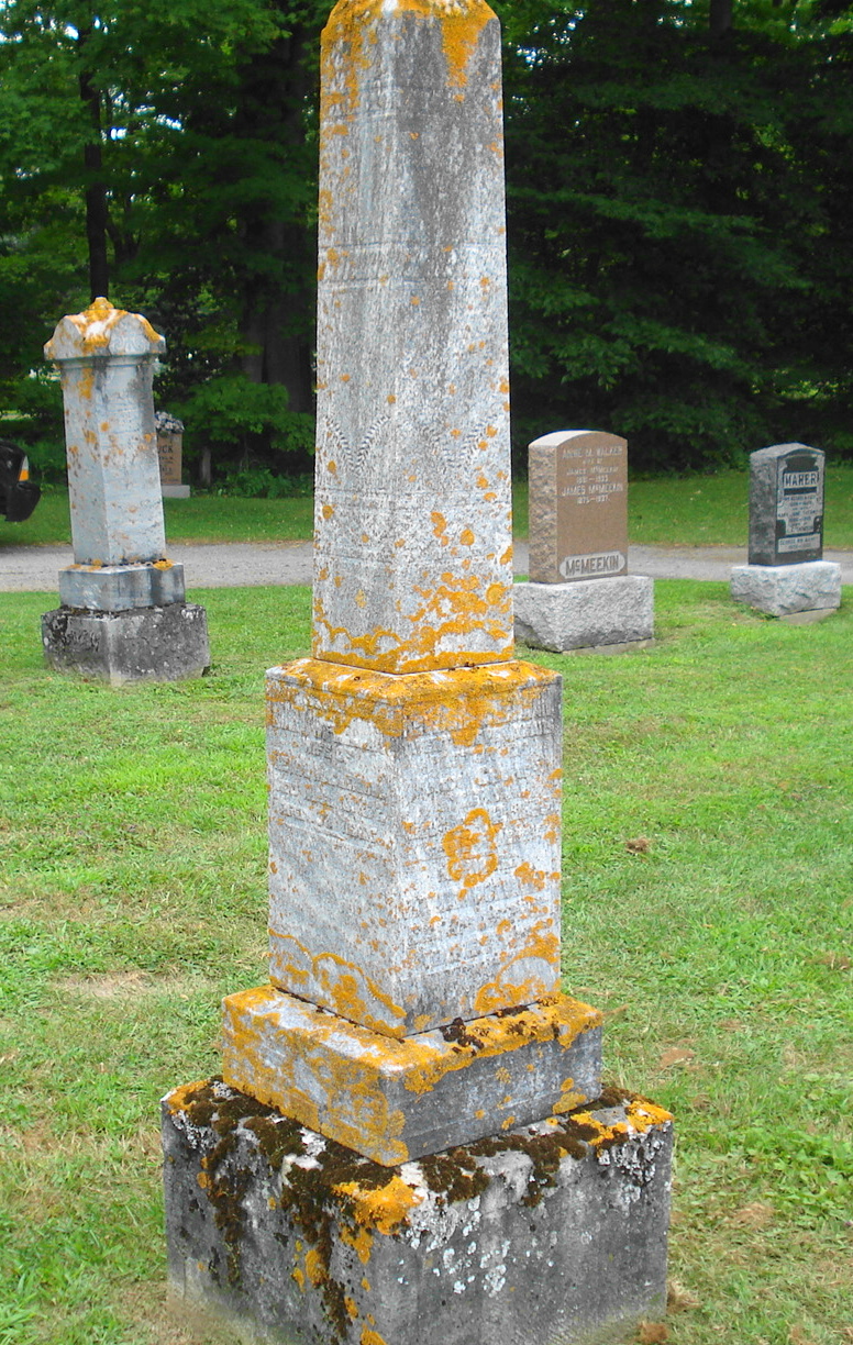 Photo of headstones/Rev. Alexander MacLennan and Family Headstone Greenwood Cemetery, Owen Sound, Grey County, Ontario, Canada